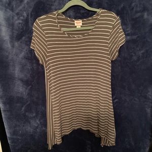 Small striped tunic